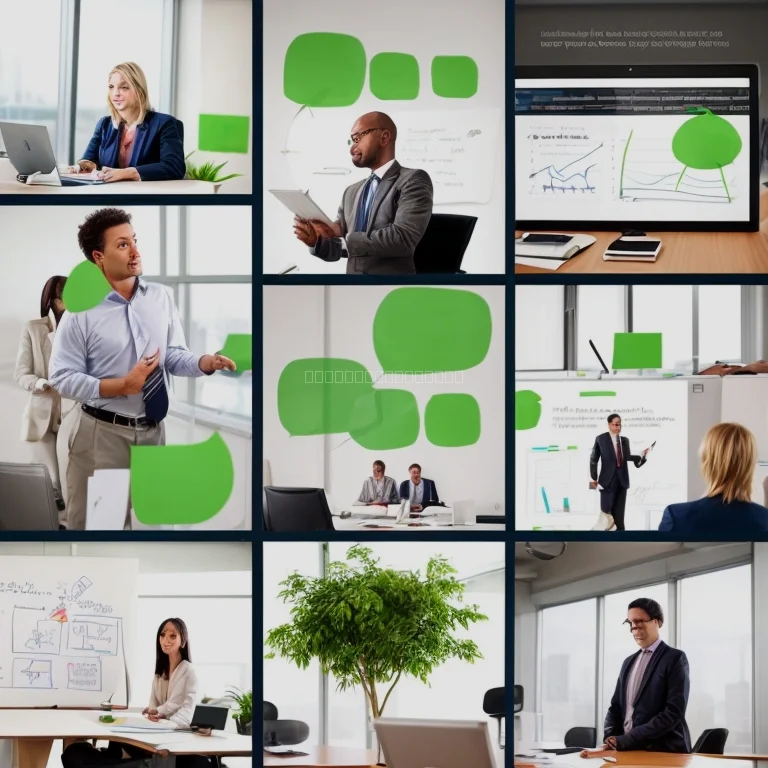 Executive training session in progress